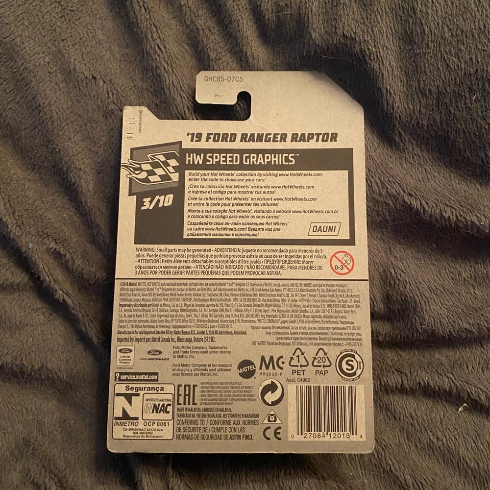 "🥦5/$25🥦" Hot Wheels '19 Ford Ranger Raptor - Picture 4 of 4